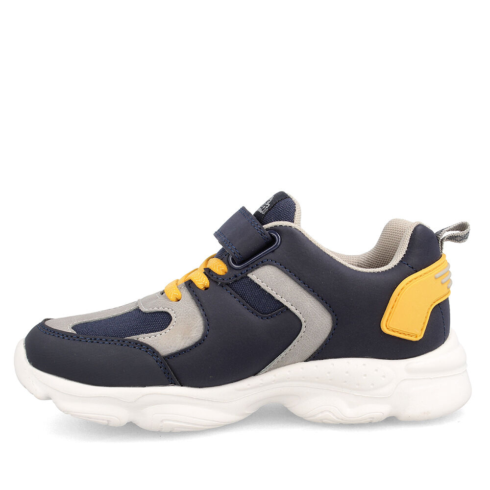 Zapatilla Niño Bubblegummers Bolt Azul Marino image number 1.0